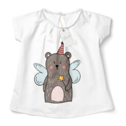 Plotterdatei Feenbär LOTTI, niedlicher Teddybär als Zauberfee verkleidet