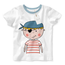 Plotterdatei OSCAR der Pirat, niedlicher kleiner Seeräuber