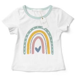 Goldmarie Plotterdatei – Regenbogen im Skandinavischen Stil