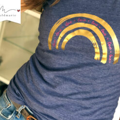 Goldmarie Plotterdatei – Regenbogen im Skandinavischen Stil