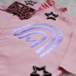 Goldmarie Plotterdatei – Regenbogen im Skandinavischen Stil