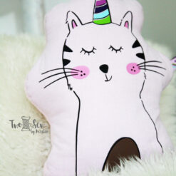 Goldmarie Plotterdatei Einhorn-Katze