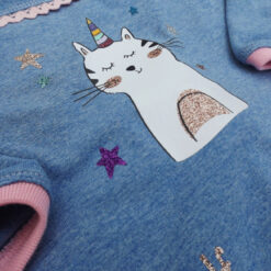 Goldmarie Plotterdatei Einhorn-Katze