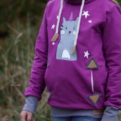 Goldmarie Plotterdatei Einhorn-Katze