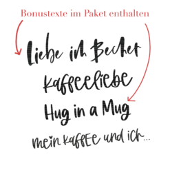 Goldmarie Plotterdatei Kaffeeliebe