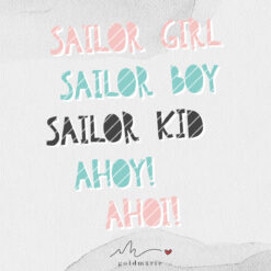 GOLDMARIE Plotterdatei - Ahoy Sailor