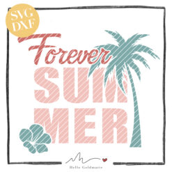 HELLO Goldmarie Plotterdatei - Forever Summer