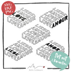 HELLO GOLDMARIE Plotterdatei - LiebeLoveAmour