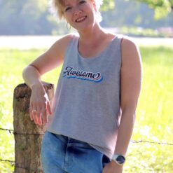 HELLO GOLDMARIE Plotterdatei - Awesome - Retro Stil