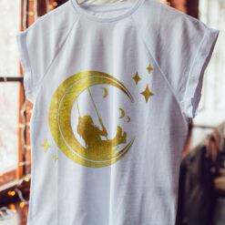 HELLO GOLDMARIE Plotterdatei - Mondschaukel