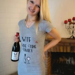 HELLO GOLDMARIE Plotterdatei - WTF - Wine Time Finally