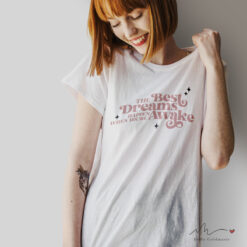 Alternative view of Plotterdatei "The best Dreams happpen when you are awake"