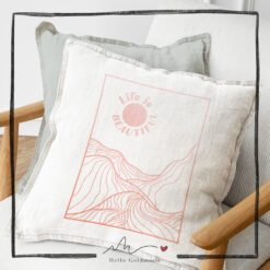 Hello Goldmarie Plotterdatei - Life is Beautiful