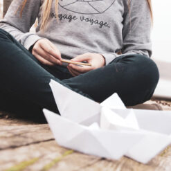 Hello GOldmarie Plotterdatei - Segelboot Voyage Voyage