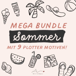 Plotterdateien MEGA Bundle SOMMMER (9 Motive)