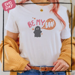 HELLO GOLDMARIE Plotterdatei - Halloween - Be my Boo