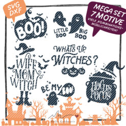 HELLO GOLDMARIE Plotterdateien MEGA Bundle Halloween