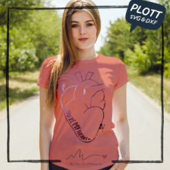 Alternative view of Plotterdatei "You're my Heart" - Anatomisches Herz