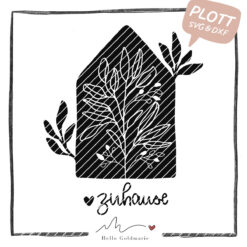 Plotterdatei "Zuhause"