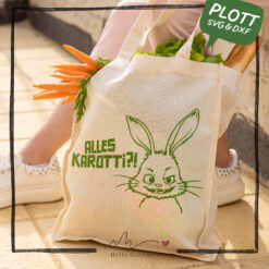 Alternative view of Plotterdatei  Hase "Alles Karotti"