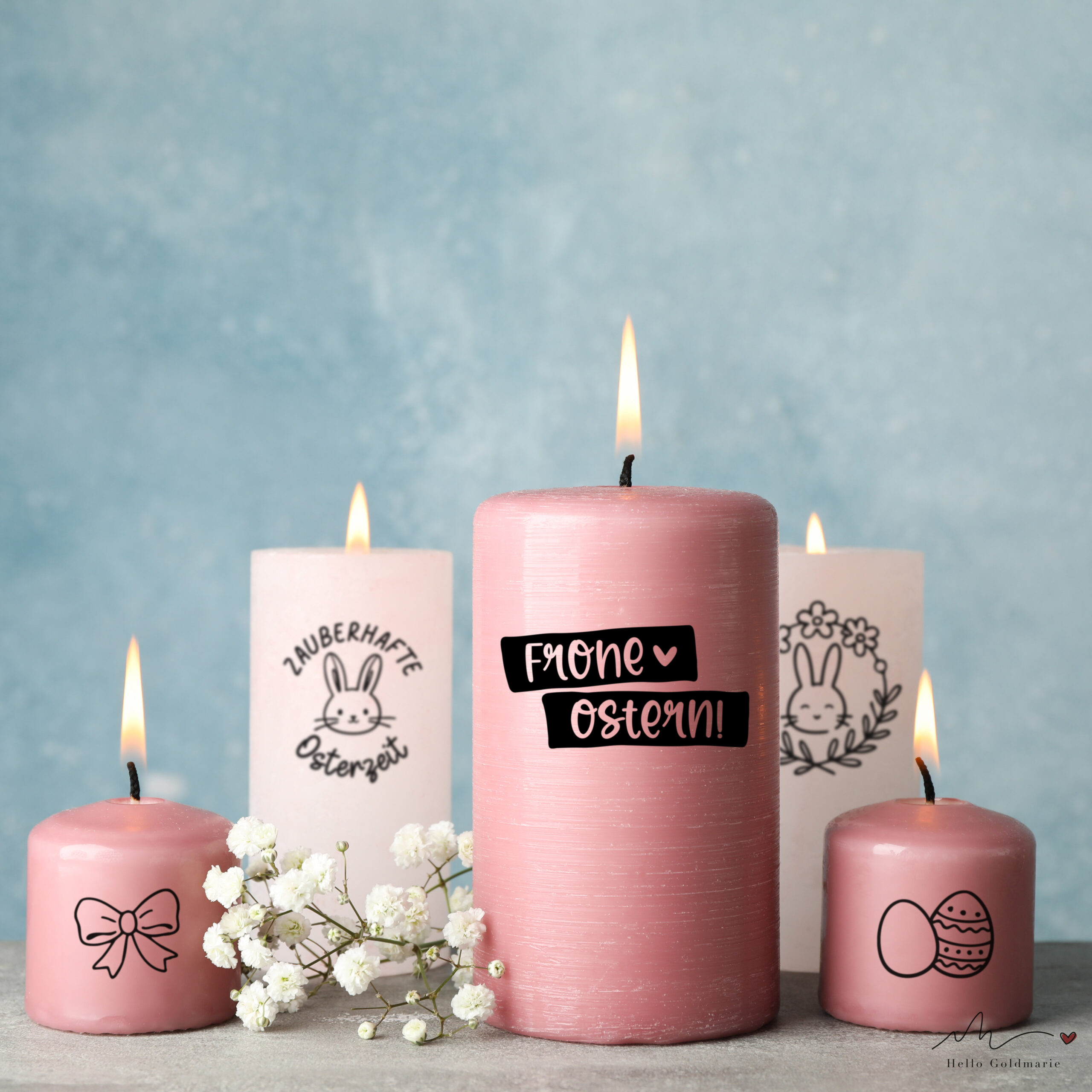 Plotterdatei Ostern – Bundle mit deutschen Sprüchen und niedlichen Motiven (SVG, DXF, PNG) – Bild 6