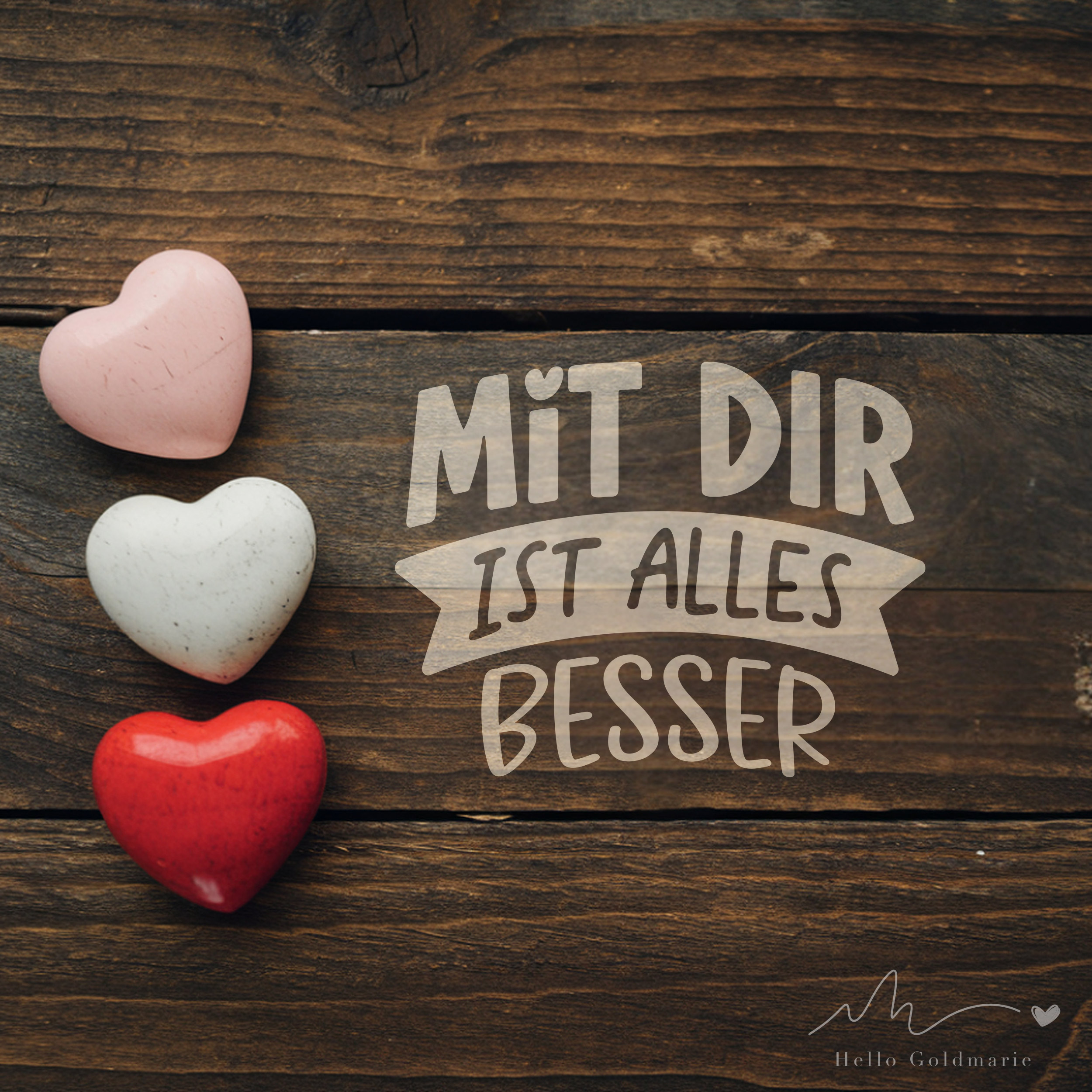 Plotterdatei Valentinstag Schild