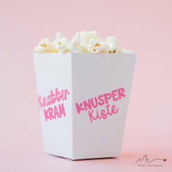 Plotterdatei Küche Etiketten Popcorn