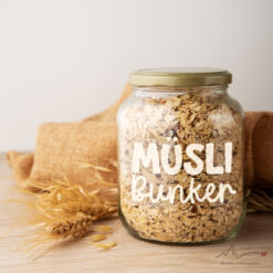 Plotterdatei Küche Etiketten Müsli
